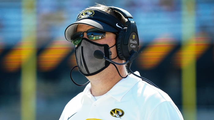 Missouri coach Eliah Drinkwitz